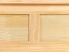 Łóżko drewniane 140 x 200 cm naturalne jasne drewno MAYENNE_906703