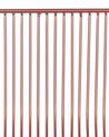 Conjunto de 2 sillas de bar de metal rosa dorado/negro FREDONIA_868353