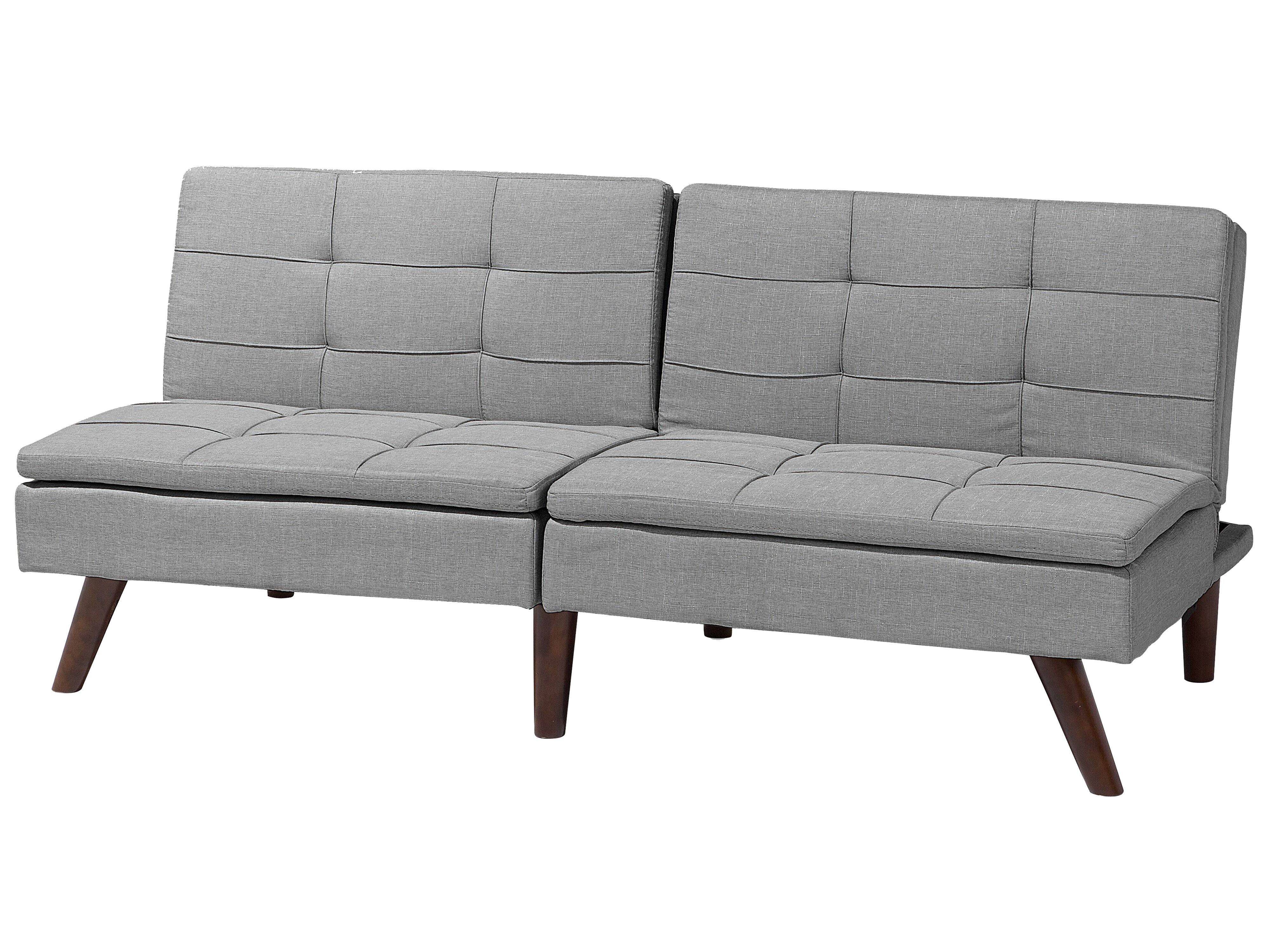 Sofa rozkładana jasnoszara RONNE
