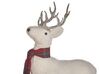 Decorative Figurine Reindeer 48 cm White MUSTOLA_832503