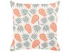 Set of 2 Decorative Cushions Papaya Motif 45 x 45 cm Multicolour AVENS _857882