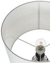 Lámpara de mesa de cerámica negro/blanco crema/beige 68 cm SHEBELLE_822389