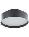 Lampa sufitowa LED metalowa czarna MOEI_824755