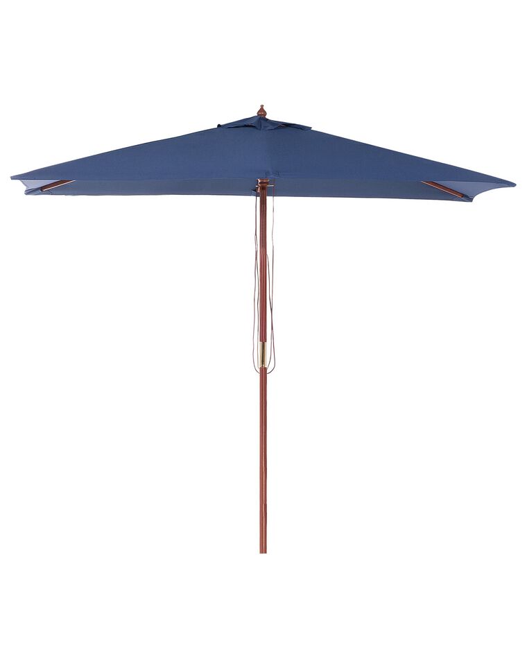 Parasol ogrodowy 144 x 195 cm niebieski FLAMENCO_690305