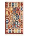 Tappeto kilim lana multicolore 80 x 150 cm VANASHEN_858520