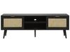 TV-meubel lichtbruin/zwart OPOCO_873361