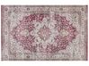 Teppich mehrfarbig orientalisches Muster 150 x 230 cm Kurzflor ARHAVI_817432