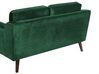 2-istuttava sohva sametti smaragdinvihreä LOKKA_704333