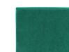 Cama con somier de terciopelo verde oscuro 90 x 200 cm FITOU_875505