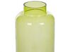 Dekoratívna sklenená váza 33 cm zelená MAKHANI_823687