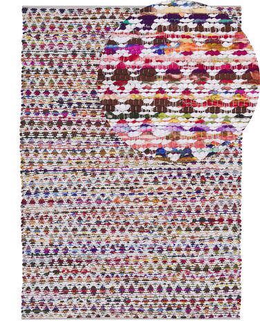 Tapis en coton multicolore 160 x 230 cm ARAKLI