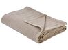Cotton Bedspread 220 x 240 cm Taupe RAGALA_915757