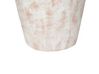 Decoratieve vaas terracotta off-white 42 cm MIRI_893908