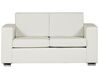 Sofa Set Leder weiß 6-Sitzer HELSINKI_813023