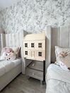 2 Drawer Mirrored Bedside Table NESLE_822864