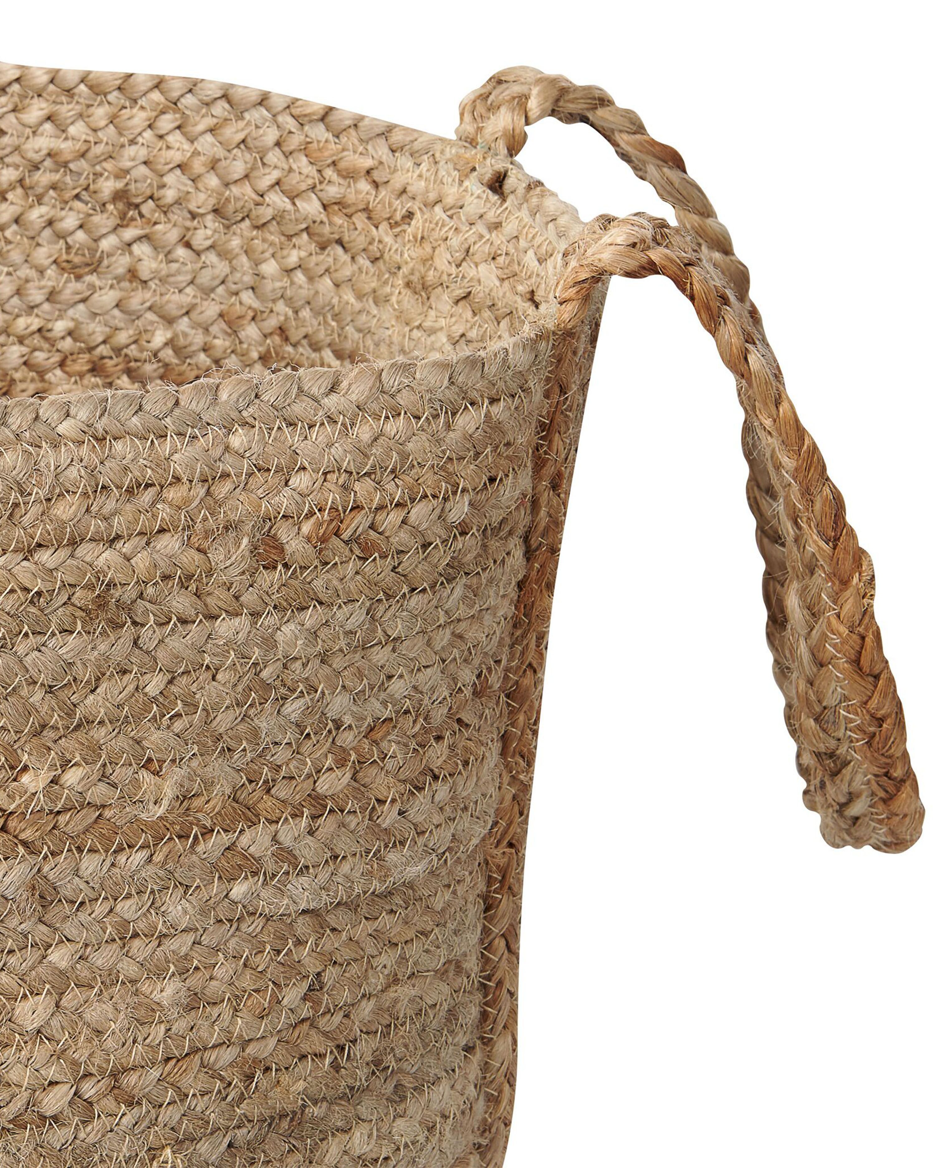 2 Stück Jute Hängekorb-Einlagen – 72,4 Cm Durchmesser, Passend Für 46 Cm Körbe, Aus Recycelten Kaffeesäcken