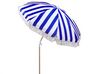 Fehér és kék napernyő ⌀ 150 cm MONDELLO_848579