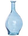 Vaso de vidro azul claro 28 cm PAKORA_823744