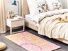 Teppich Wolle mehrfarbig orientalisches Muster 80 x 150 cm Kurzflor AVANOS_830704
