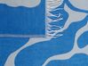 Blanket 130 x 170 cm Blue KIHUN_834741