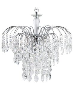 Kattokruunu rauta hopeinen RIVIL