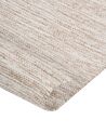 Teppich Baumwolle beige 200 x 300 cm Kurzflor DERINCE_903440