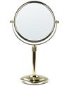 Miroir de maquillage ø 20 cm doré AVEYRON_848233