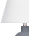 Ceramic Table Lamp Grey FABILOS_878686