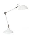 Lámpara de mesa de metal blanco/plateado 80 cm MERAMEC_551418