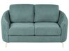 2 Seater Fabric Sofa Green TROSA_851877