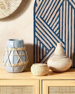 Rottinkikori luonnonväri ⌀ 20 cm BILA Rottinkikori luonnonväri ⌀ 20 cm BILA