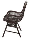 Rattan Accent Chair Brown TOGO_793810