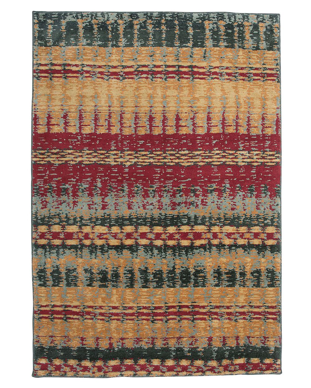 Short Pile Area Rug 140 x 200 cm Multicolour MARMARIS Beliani.it