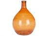 Blomstervase glas gyldenbrun 48 cm CHATNI_823719