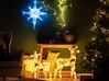 Outdoor Weihnachtsbeleuchtung LED weiss Sternform 67 cm OSMA_812555