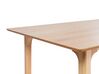 Dining Table 160 x 90 cm Light Wood DELMAS_899220