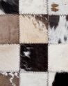 Dywan patchwork skórzany 140 x 200 cm wielokolorowy CERLI_743076