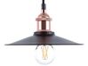 Metal Pendant Lamp Black SWIFT Small_690942