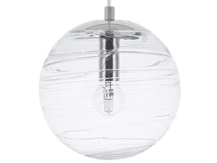 Glass Pendant Lamp Transparent MIRNA_693973