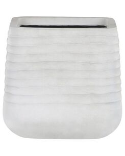 Kukkaruukku polyhartsi valkoinen 38 x 38 cm PARIKIA