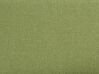 Cama de casal com arrumação em tecido verde 180 x 200 cm LA ROCHELLE_832989