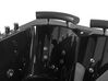 Whirlpool Badewanne schwarz Eckmodell mit LED links 160 x 113  cm PARADISO_780496