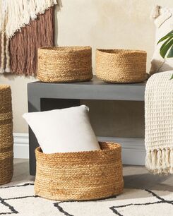 Juuttikori luonnonväri 3 kpl RANWAL