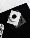 Vloerkleed polyester zwart 200 x 300 cm DEMRE_820677