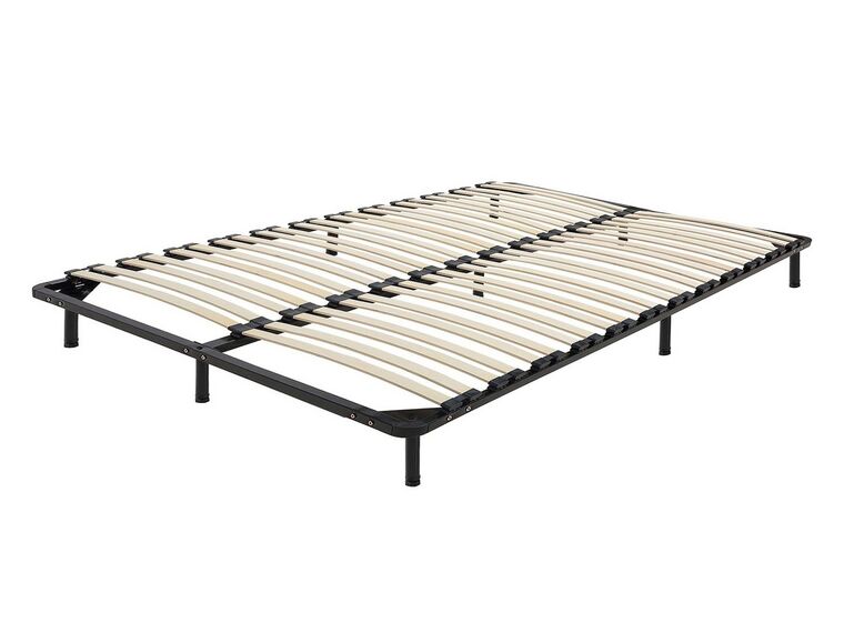 Double Freestanding Slatted Bed Base COMBOURG_745656