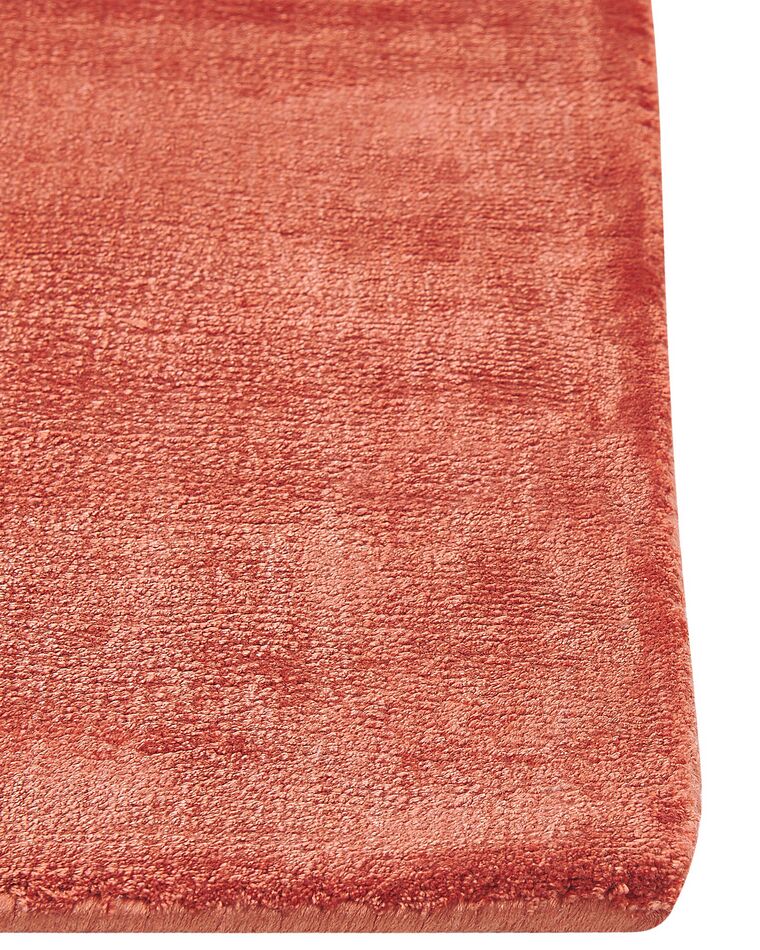 Viscose Area Rug 140 x 200 cm Orange GESI II ex Factury at Fair Price