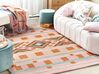 Vlněný koberec 140 x 200 cm barevný YOMRA_836397