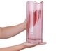 Blomvas 30 cm glas rosa PERDIKI_868856