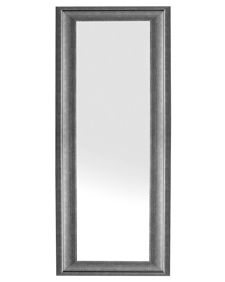Specchio moderno da parete con cornice nera 51 x 141 cm LUNEL_803805