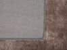 Tappeto shaggy marrone chiaro 200 x 300 cm EVREN_758593